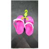 Image 2 : Crocs Kids Pink Sandals Size C7 US