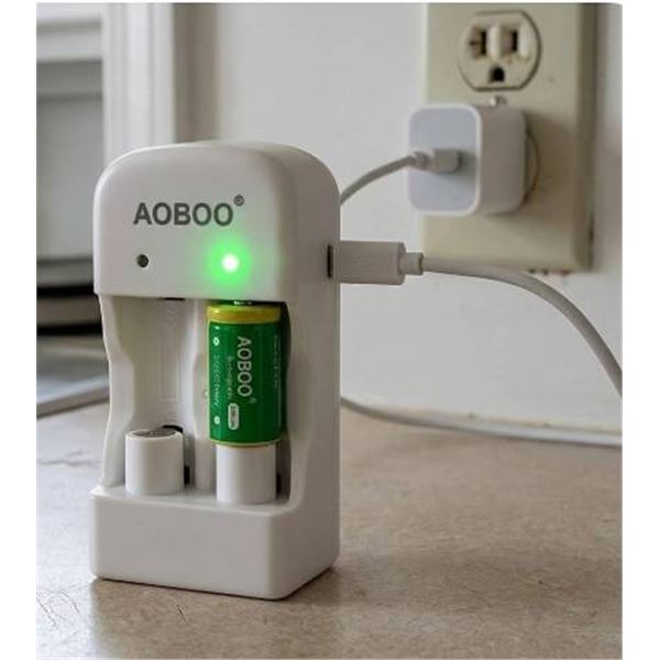 AOBOO CR2 Battery Charger kit