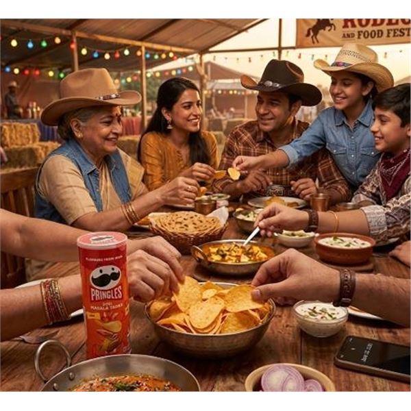 Pringles Desi Masala Tadka 102g x 12 Pack