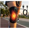 Image 1 : Heated Vibration Knee Massager 3-in-1