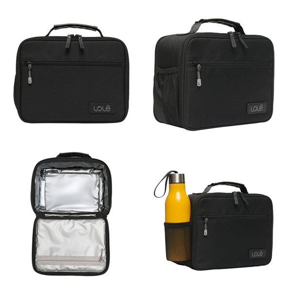 LolÃ« Expandable Lunch Bag 7L/9L Black