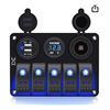 Image 1 : Jiaying Marine RV Rocker Switch Panel