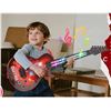 Image 1 : Children's 4-String Music Guitar With Flashing Lights and Sounds