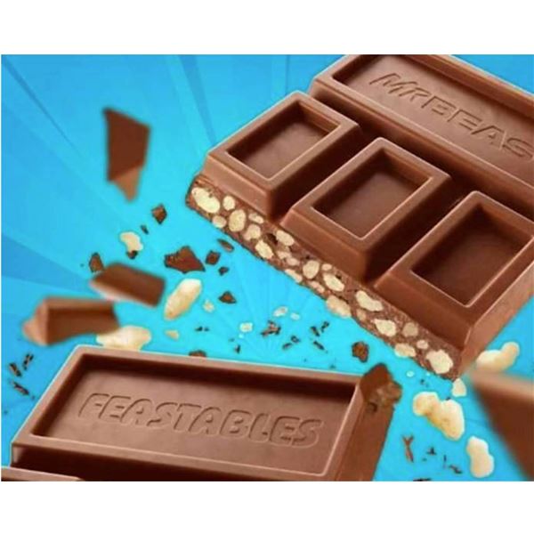 MrBeast Milk Crunch Chocolate 10-Bar Pack