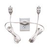 Image 2 : W4W 18 Ft Twin Extension Cord, 6 Outlets