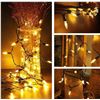 Image 1 : Battery String Lights, 50 LED, 4 Sets Warm White