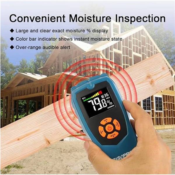 RisePRO Wood Moisture Meter Inductive Type