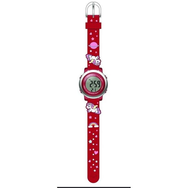 Children's Digital Wristwatch, Pink