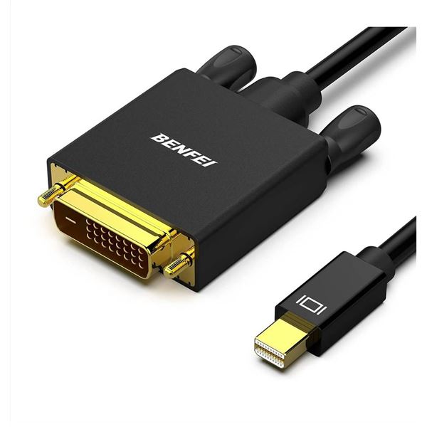BENFEI Mini DP to DVI Cable 2-Pack