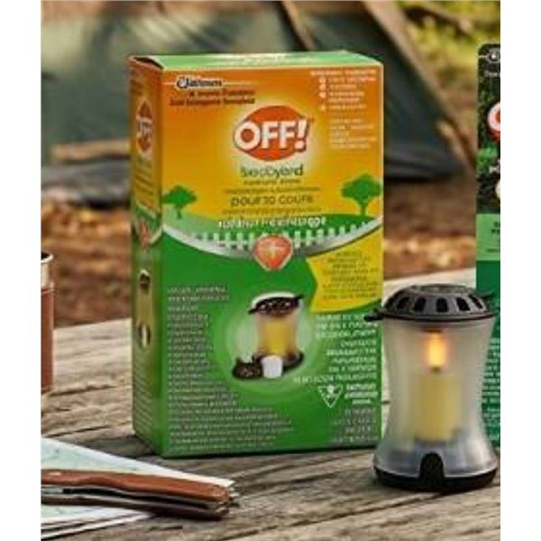 OFF! Backyard Mosquito Lamp Refills, 3 Boxes