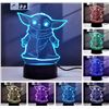 Image 1 : Sosowlight Yoda Baby 3D LED Night Light Base Color May Vary