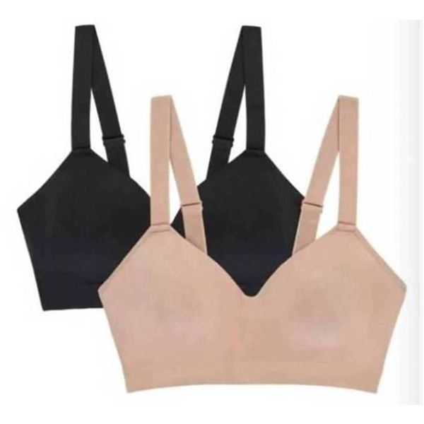 Jones New York Smooth Comfort Bra 2-Pack L/G