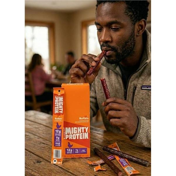 Maple Leaf Mighty Protein Buffalo Chicken Sticks 12x32g