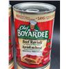 Image 3 : Chef Boyardee Beef Ravioli 6 Cans 425g Each