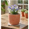 Image 1 : Stone & Beam Floral Embossed Planter Small