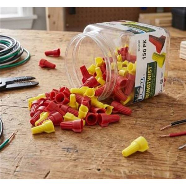 IDEAL WingTwist Wire Connectors, 150 Pack