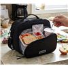 Image 1 : Roots Insulated Black Lunch Bag