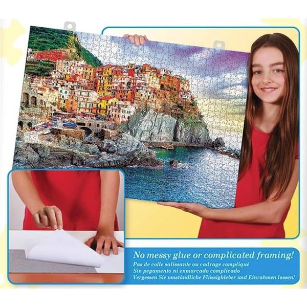 Puzzle Glue Sheets with 3M Adhesive