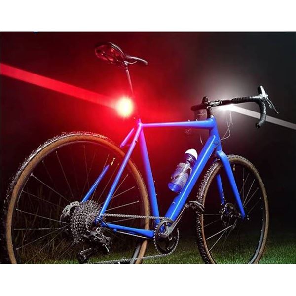 Lot of 2 Bicycle Light Kits Front and Tail Light