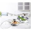 Image 1 : 3-Piece Stainless Steel Wok Set