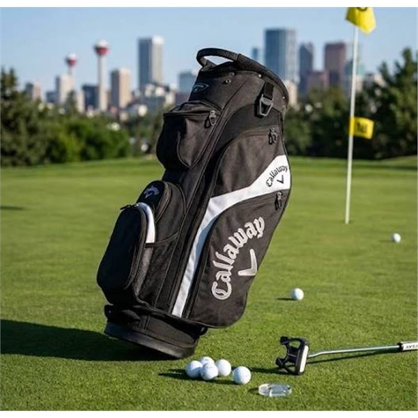 Callaway Golf Club Bag Black and White