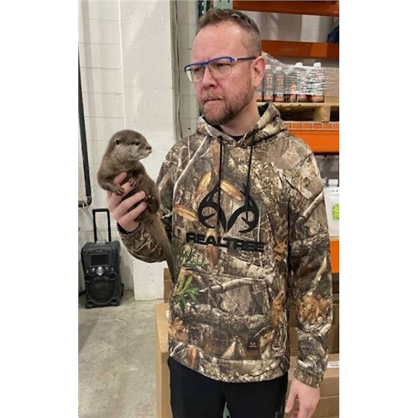 Realtree Camo Pullover Hoodie, Size Large