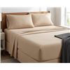 Image 1 : COMFY BAMBOO WORLD Radiance Rayonment Queen Sheet Set 4-Piece