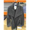 Image 2 : DKNY Women's Dark Gray Coat, Size L/G