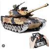 Image 1 : Supdex 1:18 RC Battle Tank Model COLOR MAY VARY