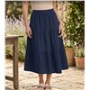 Image 1 : Matty M Blue Tiered Skirt Size S/P