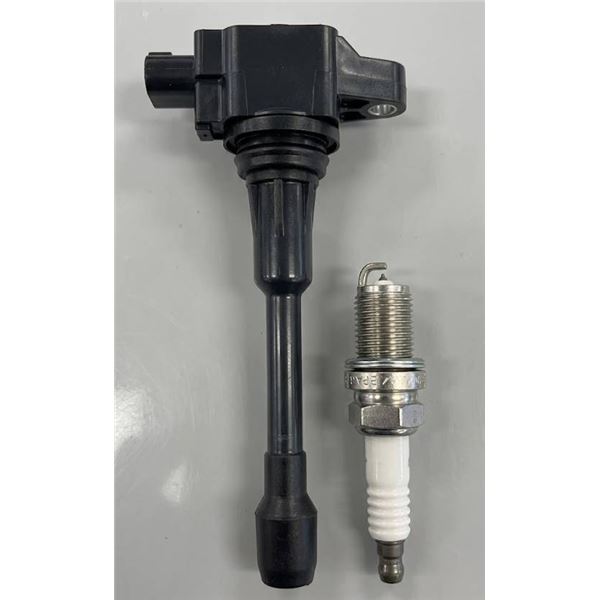 MOAUTO Ignition Coils & Spark Plugs Set