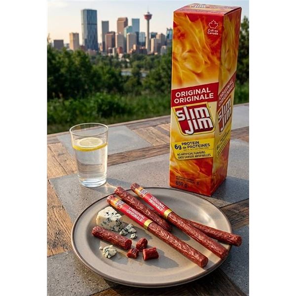 Slim Jim Original Spicy Sausage Snack 659g 24x27.5g