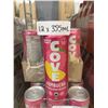 Image 2 : Cove Kombucha Raspberry Lemonade 12x355ml
