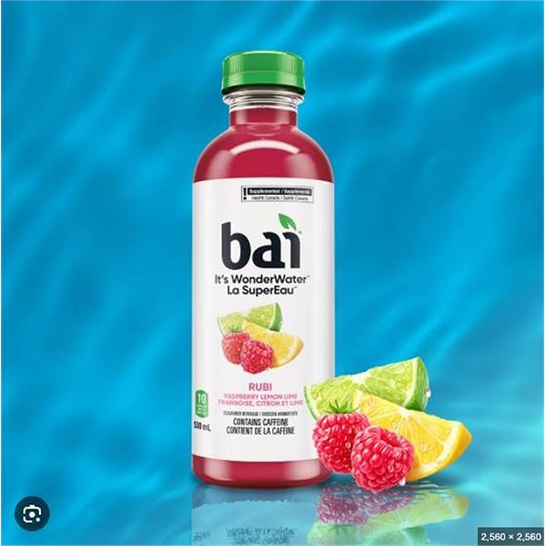 Bai Raspberry Lemon Lime 12 x 530ml