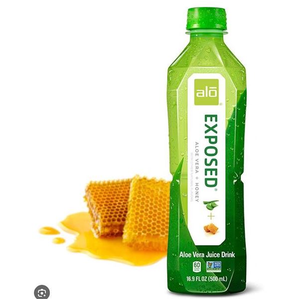 Alo Exposed Aloe Vera Drink Honey 6x1.5L