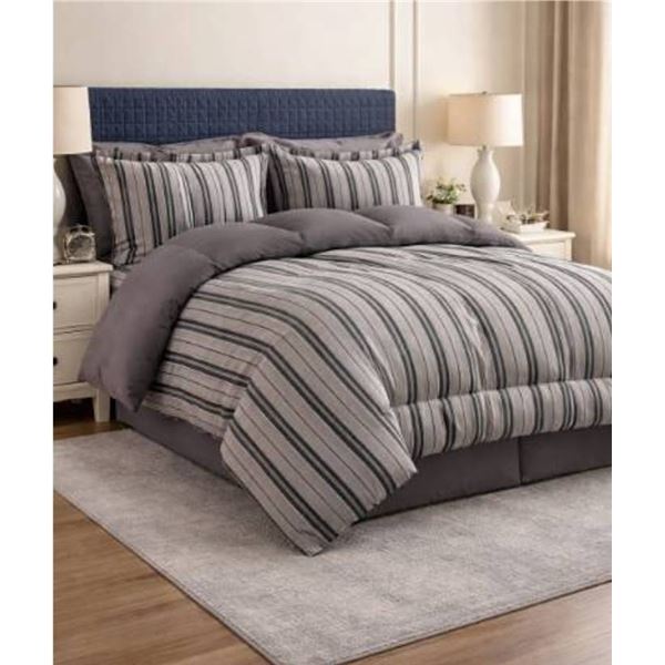 Comfy Bamboo World Grayson King 7 PC BED IN A BAG