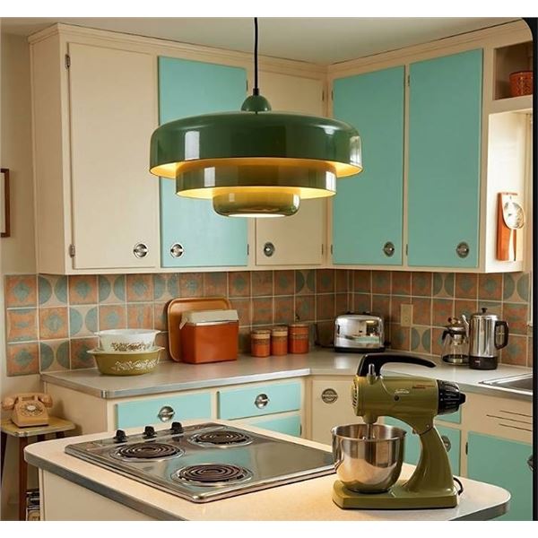 DoungRos Green Pendant Light Fixture