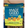 Image 2 : MadeGood SEA SALT & VINEGAR Sweet Potato Crackers 6 x 142g