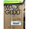 Image 3 : MadeGood SEA SALT & VINEGAR Sweet Potato Crackers 6 x 142g