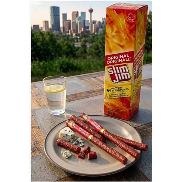 Slim Jim Original Spicy Sausage Snack 659g 24x27.5g