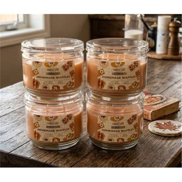 Candle-Lite Homemade Waffles Candle 4x10oz