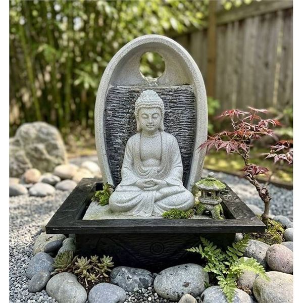 DÃ©co Collection Buddha Polyresin Fountain