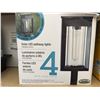 Image 2 : Solar LED Pathway Lights Set of 4