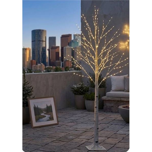 Artificial Tree Lamp with USB Adapter