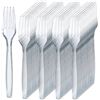 Image 2 : PRESTEE 1800 Clear Plastic Forks