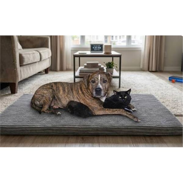 Couture Pets Quilted Pet Mat, Gray