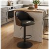 Image 1 : Modern Adjustable Swivel Bar Stool