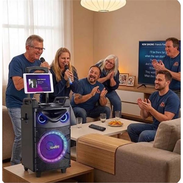 Moukey MTS10-2 Trolley Speaker with FM