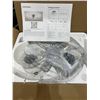 Image 4 : Linborr 20" Ceiling Fan Light, White