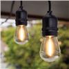 Image 1 : Electric LED String Lights 48ft 24 Bulbs